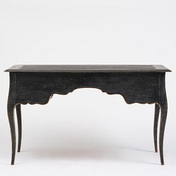 A Swedish rococo desk by L. Bolin (master in Stockholm 1759-1801).