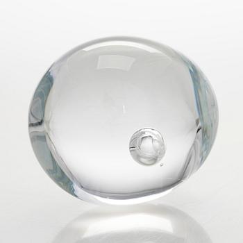 Timo Sarpaneva, an art glass, signed Timo Sarpaneva Iittala.