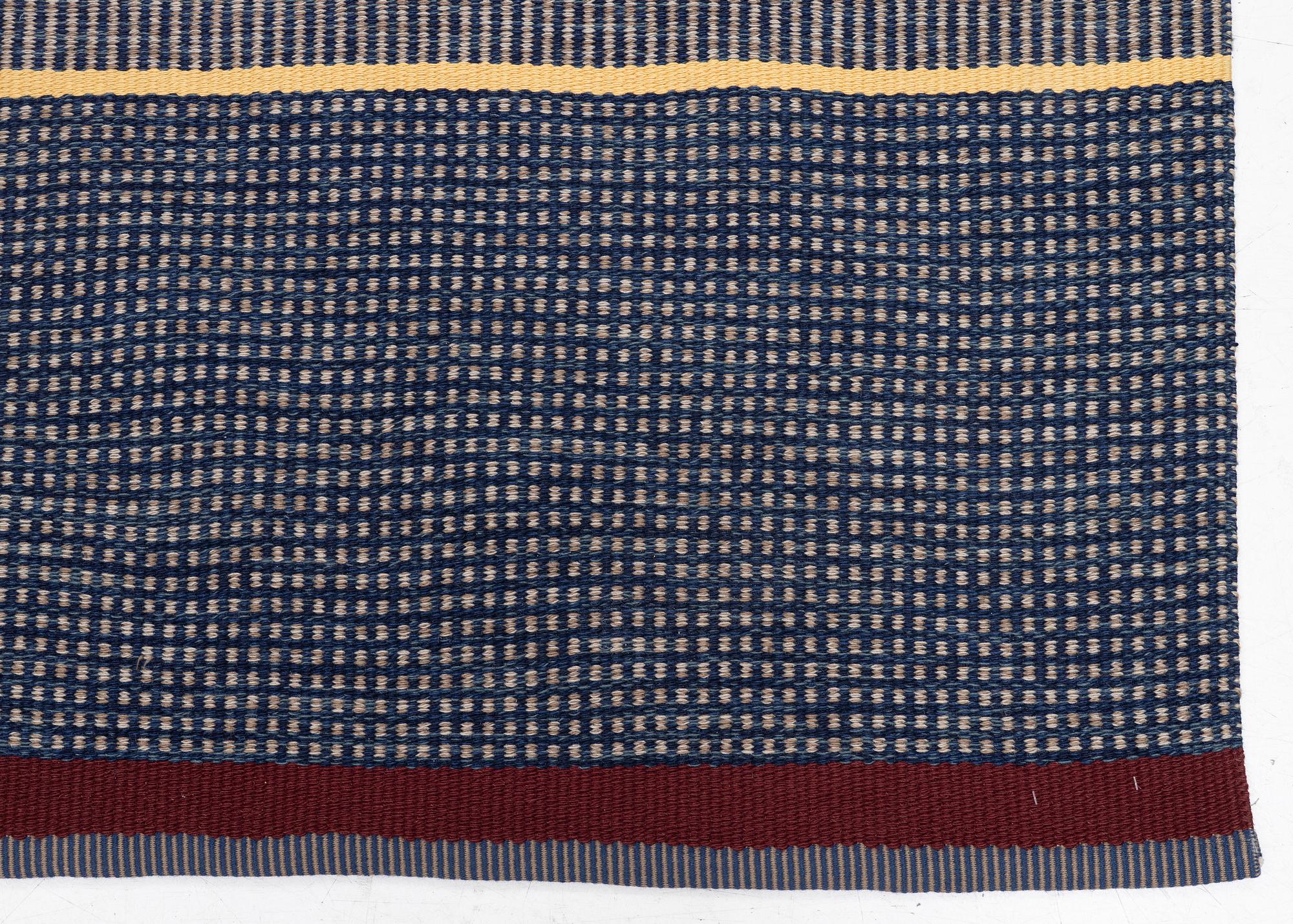 Gunilla Lagerhem Ullberg, a 'Häggå' Kasthall carpet, c. 300 x 195 cm.