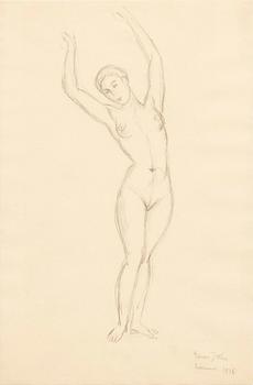 Einar Jolin, Nude Study.