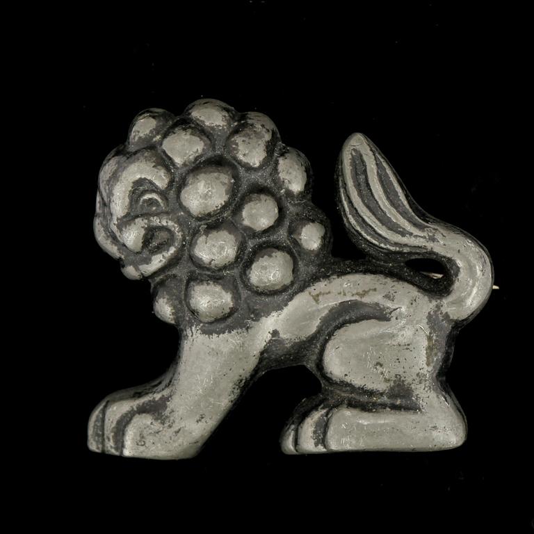 BROSCH, tenn, Anna Petrus, Firma Svenskt Tenn.