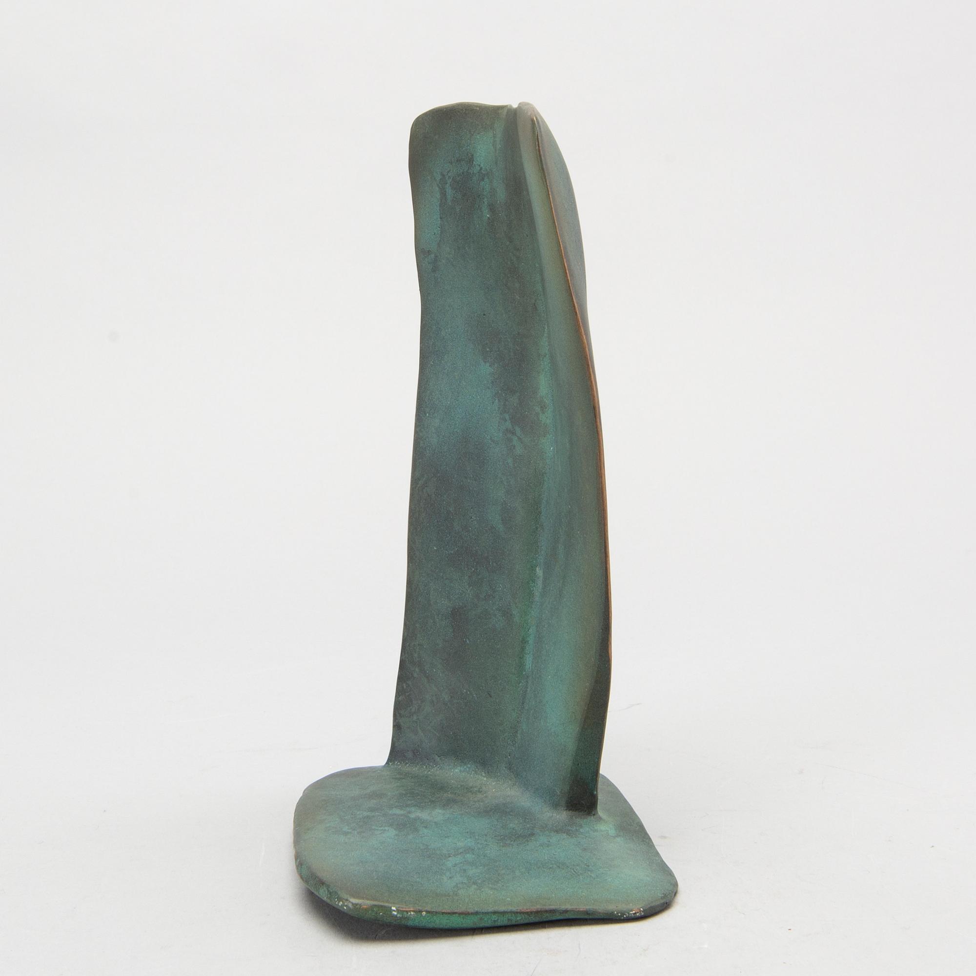 BARBRO BÄCKSTRÖM, Skulptur, patinerad brons. signerad daterad och numrerad BB/HB 1984 4/8.