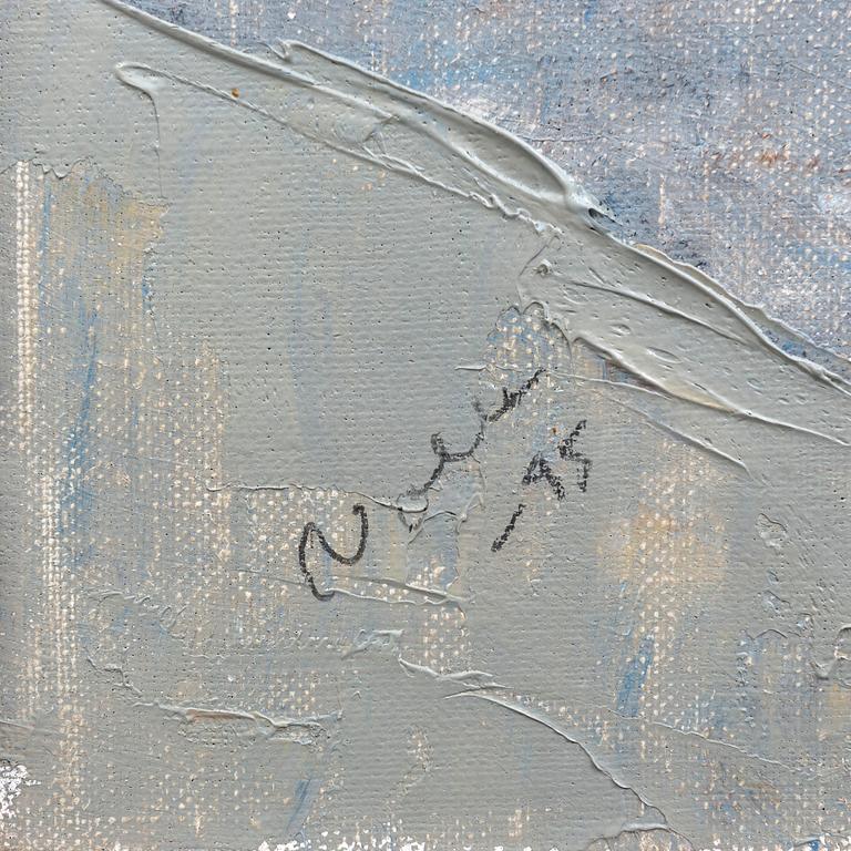 Arnold "Nolle" Svensson, oil on canvas, signed, dated -95.