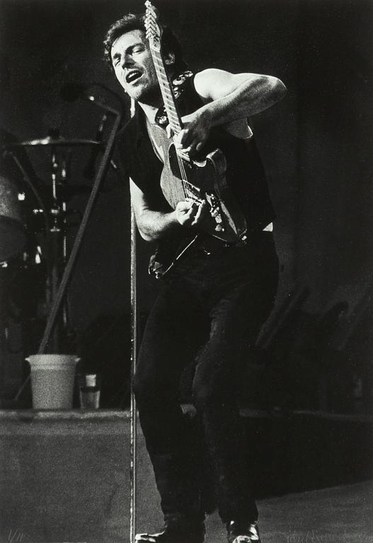 Peter Kjellerås, "Bruce Springsteen, Stockholm Stadion, Stockholm", 1988.