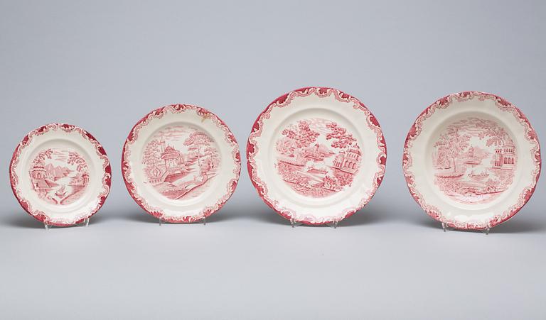 MATSERVIS, ca 40 delar, Bengali Rörstrand.