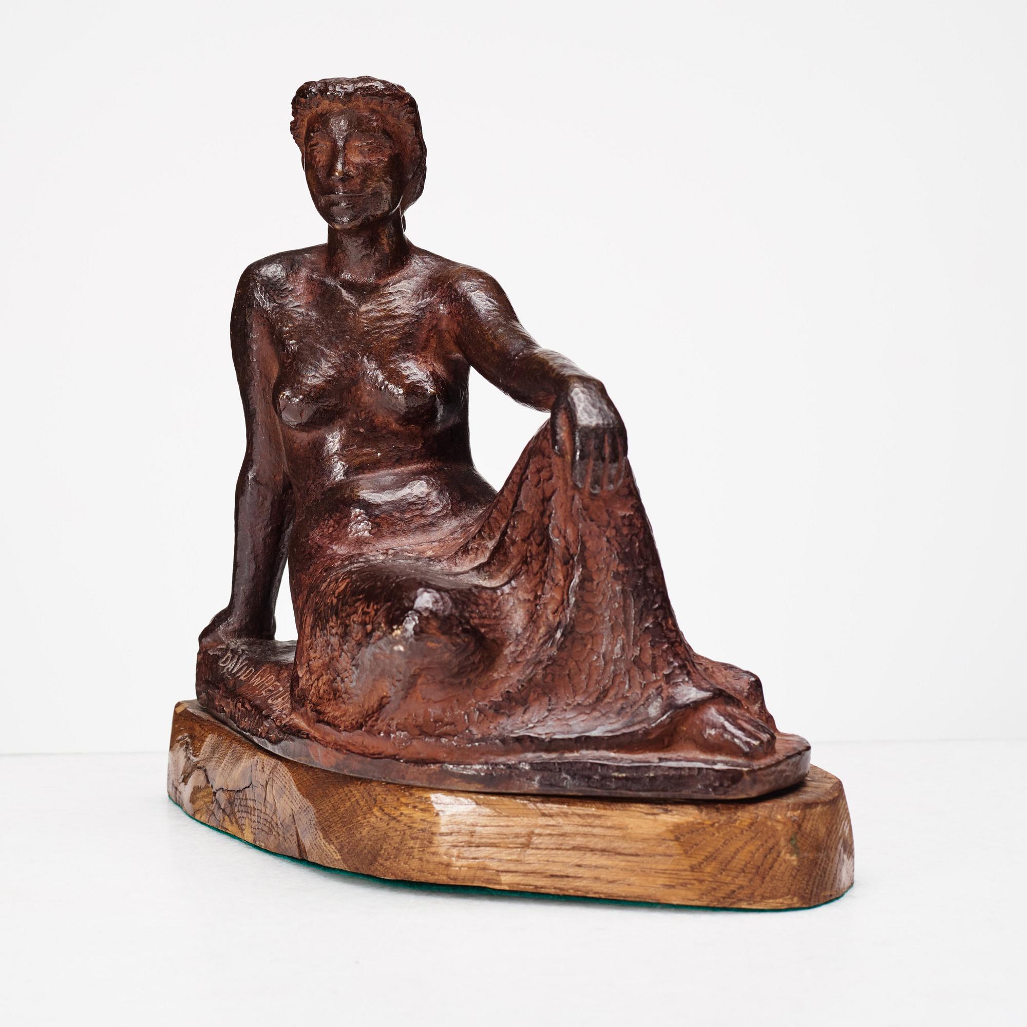 DAVID WRETLING, bronze sculpture, signed David Wretling, numbered 1/10.