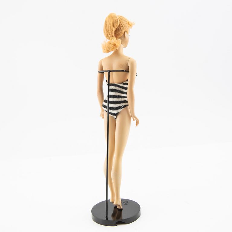 Barbie, docka, vintage "Nr. 3, Ponytail", Mattel 1960.