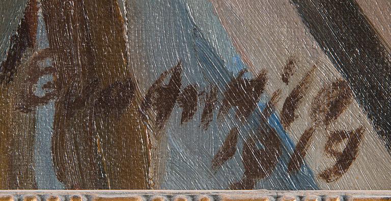 Eva Anttila, Porträtt av en kvinna.