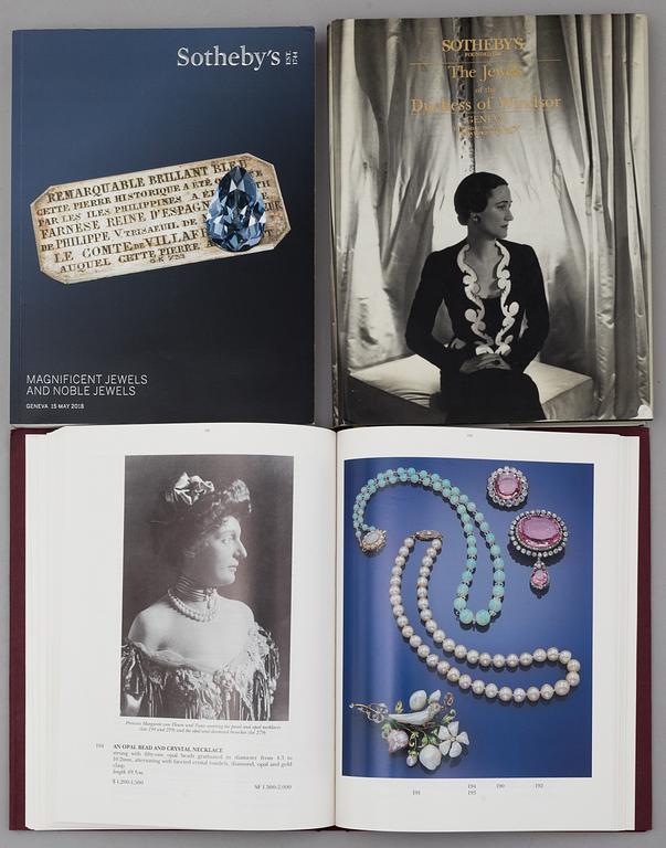 BOOK, 6 vol. About Jewelry.