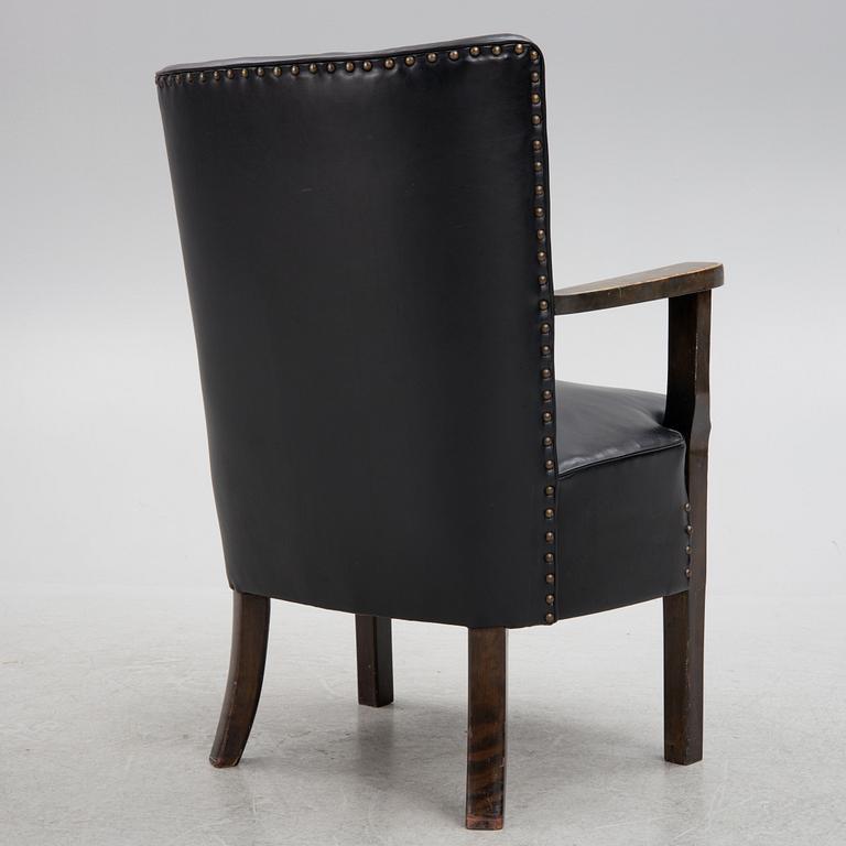 Otto Schulz, attributed, armchair, Boet 1930s.