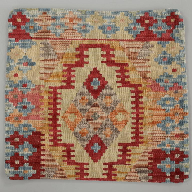 KUDDFODRAL, 6 st, orientaliska, Kelim, ca 45 x 45 cm.
