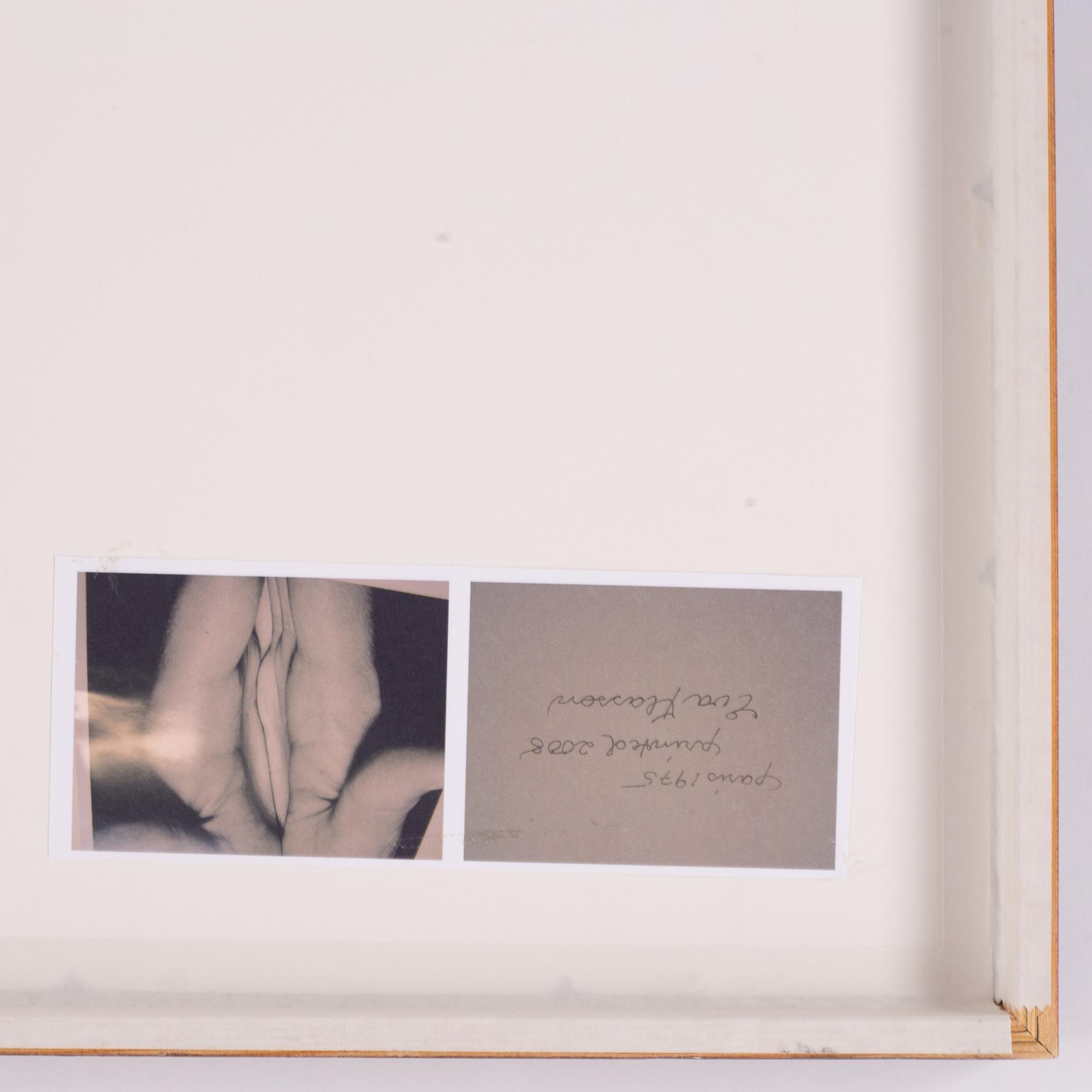 Eva Klasson, photograph signed on verso.