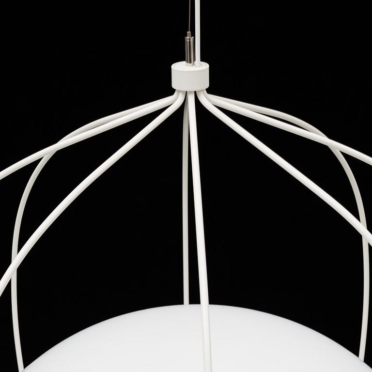 a 'Hoop' ceiling lamp by Front design for Zero.