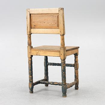 Stol, allmoge, Dalarna. 1780-tal.