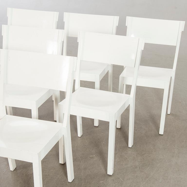 ÅKE AXELSSON, stolar 6 st "Akustik" Gärsnäs designade 2006.