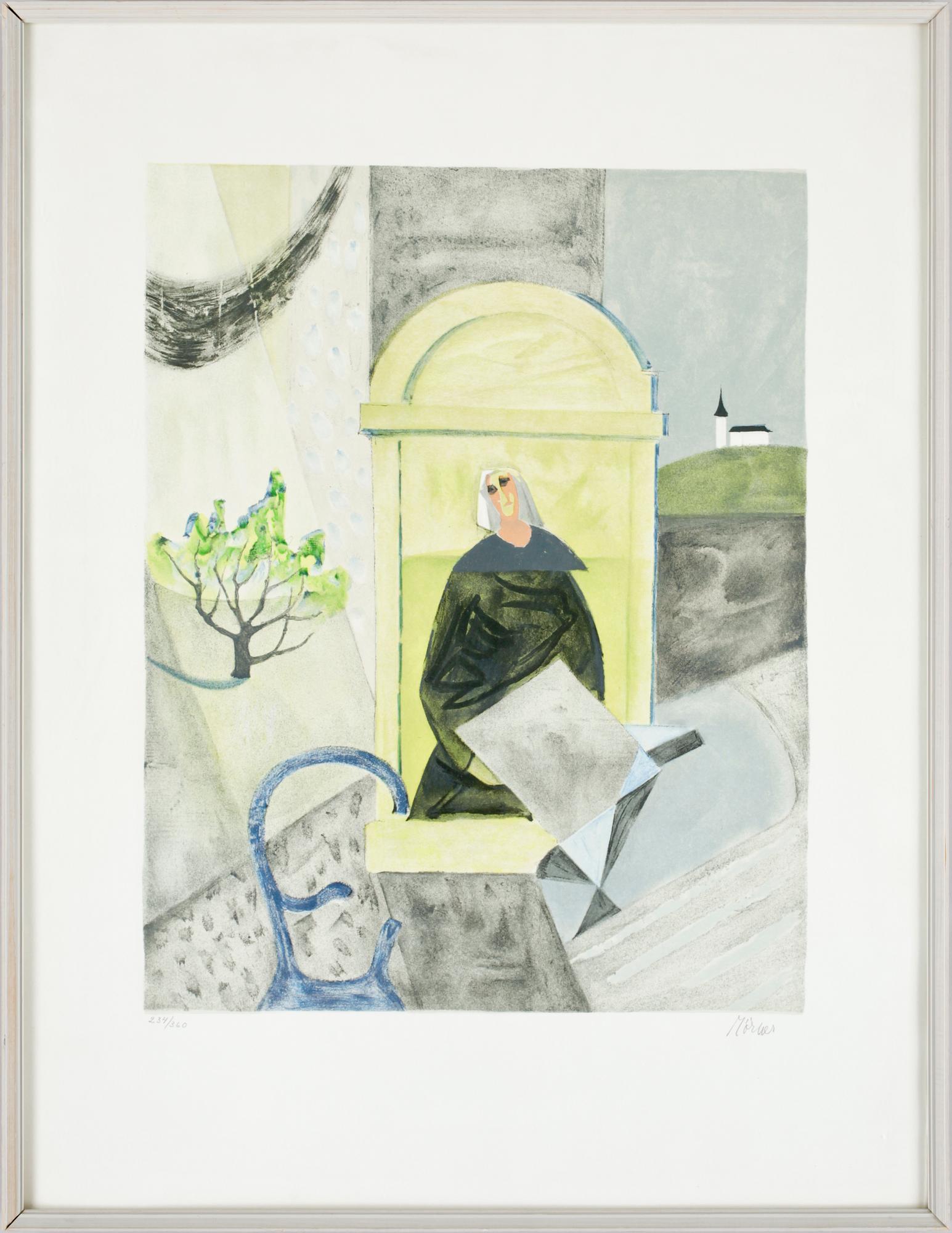 STELLAN MÖRNER, litografi sign o numr 234/360.