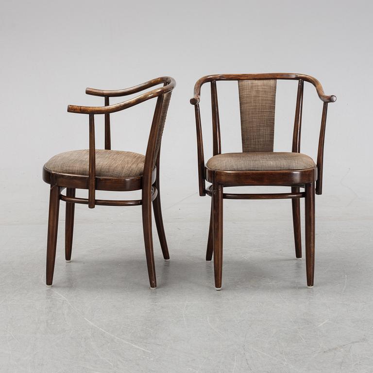 A set of five 'Opera' armchairs by Peter Cesing for Gemla.