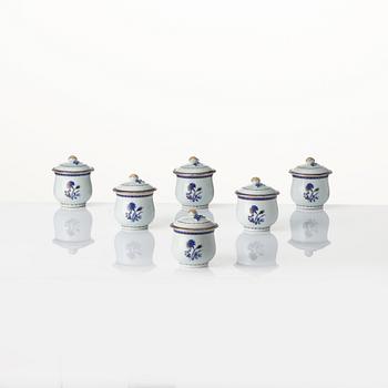 A 'Chinese Export' service, Qing dynasty, Jiaqing (1796-1820). (10 pieces).