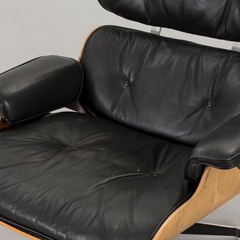 A armchair, "Lounge Chair", Charles & Ray Eames, USA, Herman Miller, 1960s.