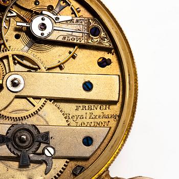 French Royal Exchange London, taskukello, 47 mm.