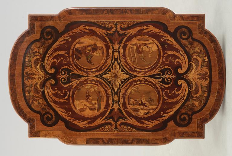 SALONGSBORD, 1800-tal.