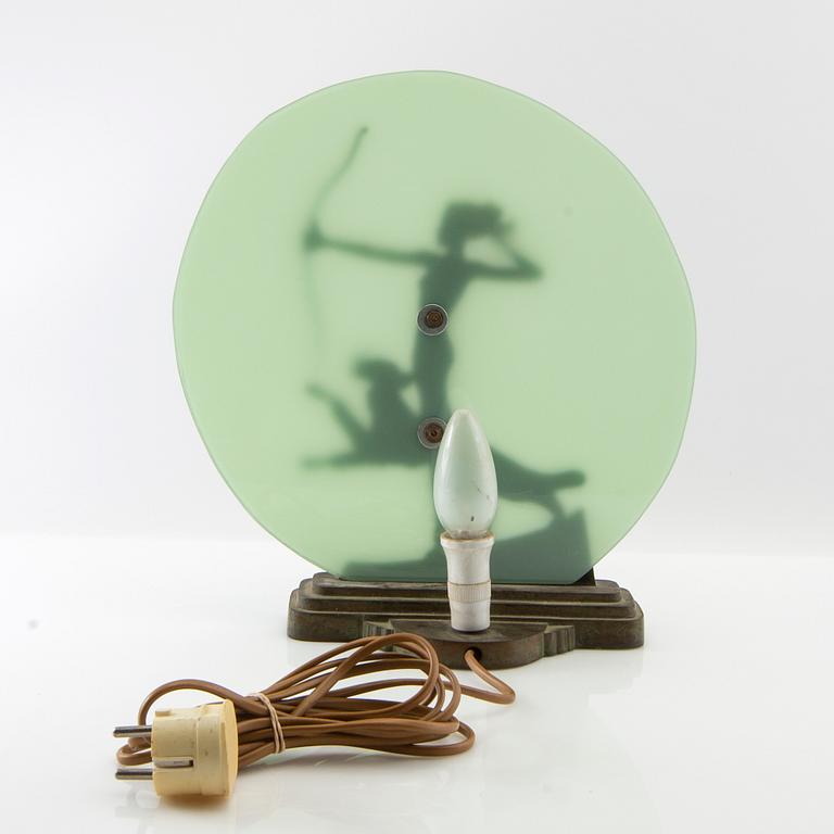 Table lamp Art Deco, first half of the 20th century.