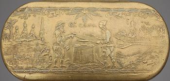 PARTI MÄSSING, 11 delar, 1700-1800-tal.