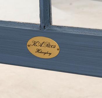 Corner cabinet, K.A. Roos, Helsingborg, second half of the 20th century.