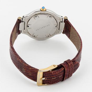 must de CARTIER, 21, wristwatch, 31,5 mm.