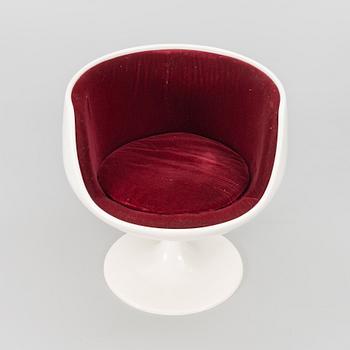 Eero Aarnio, fåtöljer, 4 st "Cognac", Artekno för Asko Oy, Finland, 1960/70-tal.