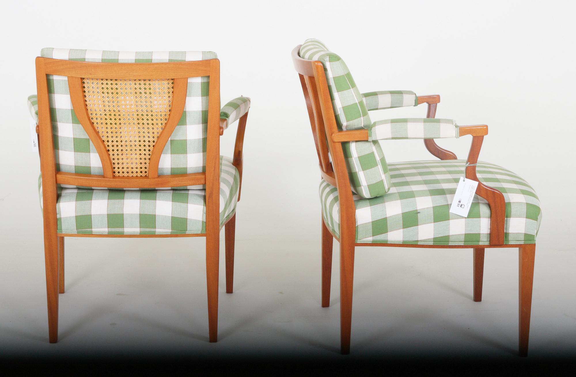 FÅTÖLJER, ett par. Josef Frank för firma Svenskt Tenn, modell 969.