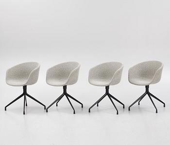 Hee Welling, a set of 9 'About a chair' chairs, Denmark.