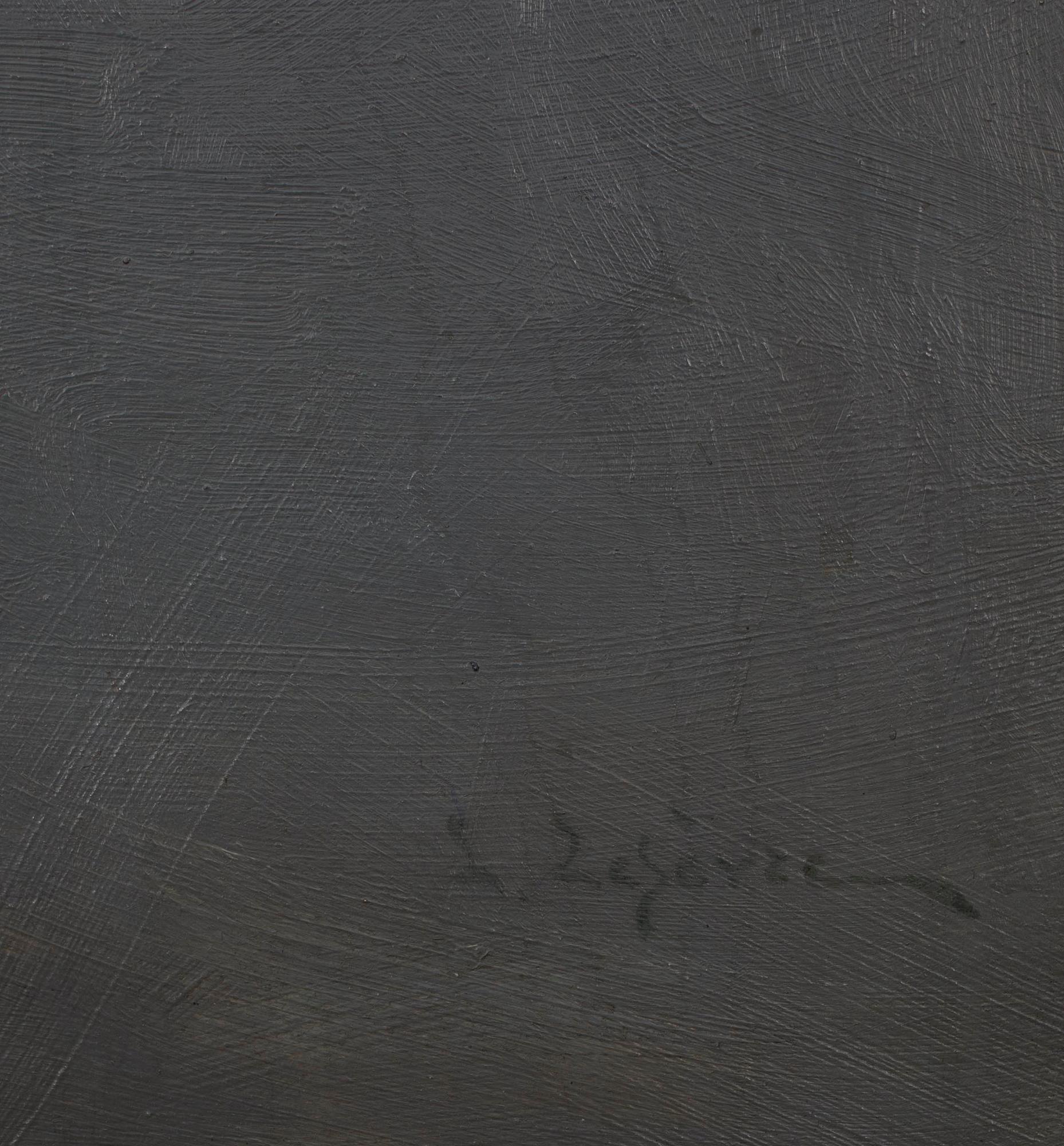 L. LEFEVRE, olja på skiva, sign.
