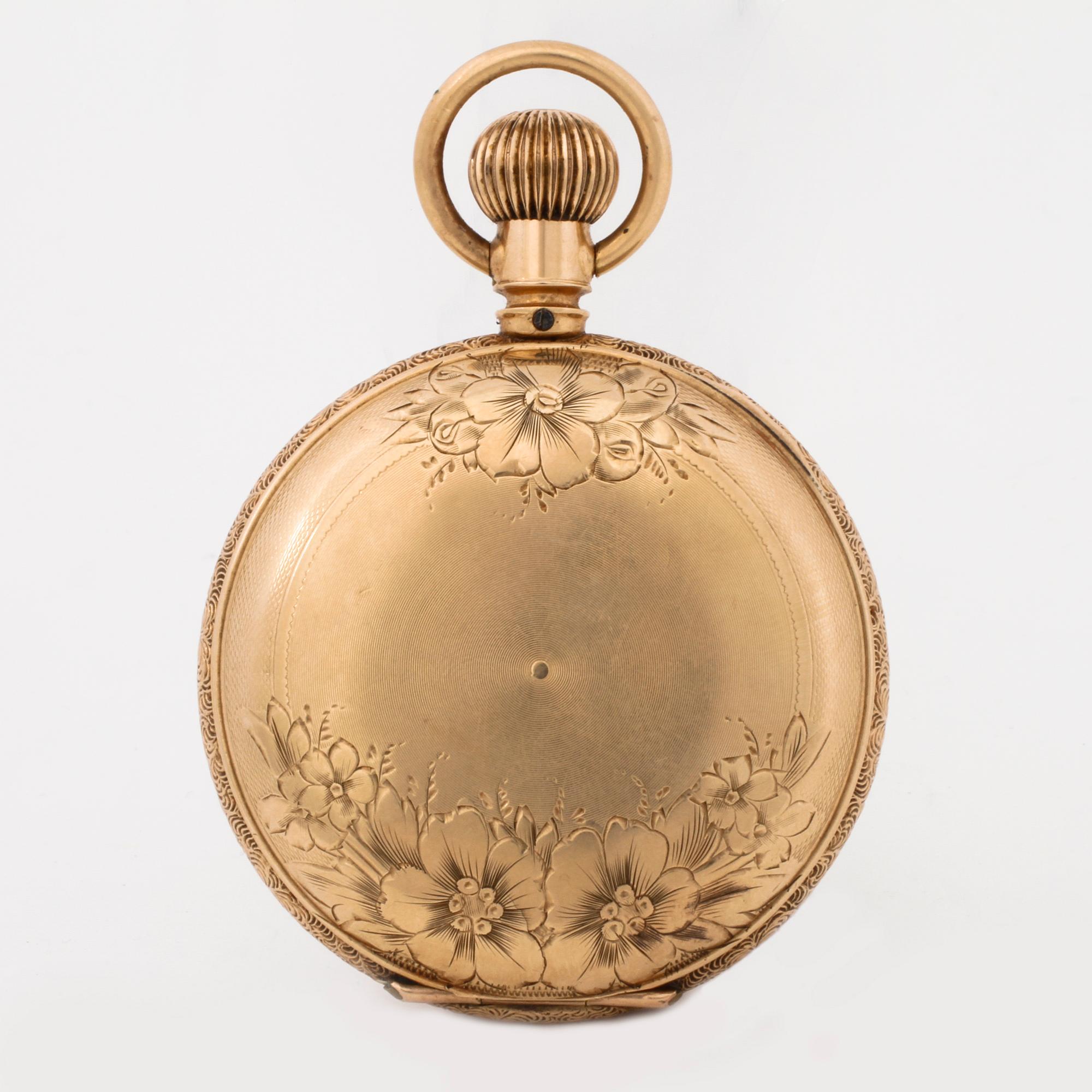 ELGIN NATL. WATCH CO., pocket watch, 51,5 mm, savonett.