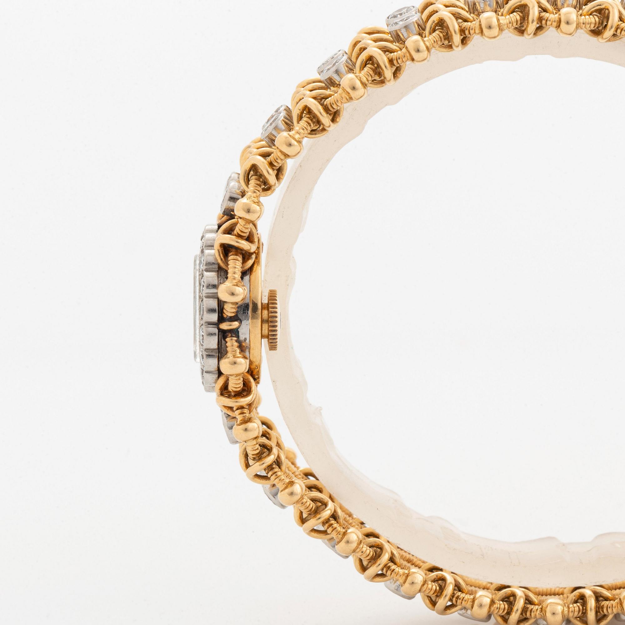 A Cartier wristwatch.