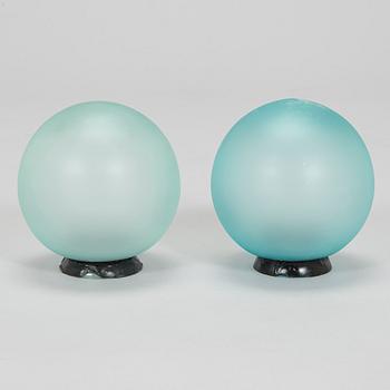 Paavo Tynell, a pair of 1930s ceiling / wall lights model 2205 for Taito.
