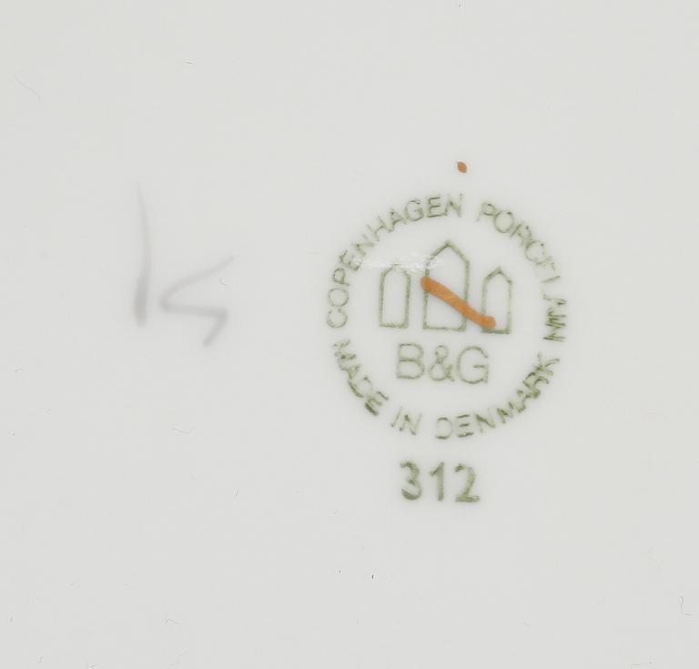 SERVISPORSLIN, 14 del, "Måsen", Bing & Gröndahl, Danmark.