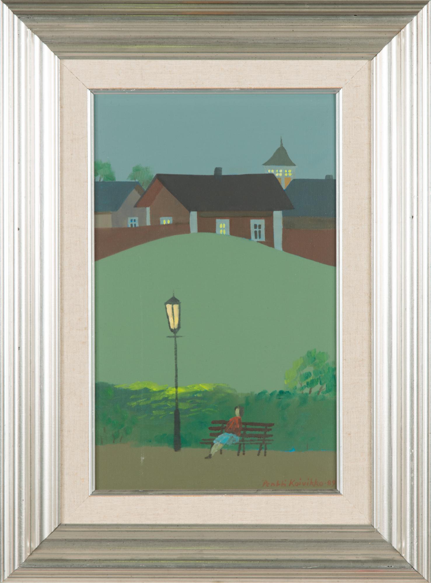 Pentti Koivikko, olja på duk, signerad och daterad -89.