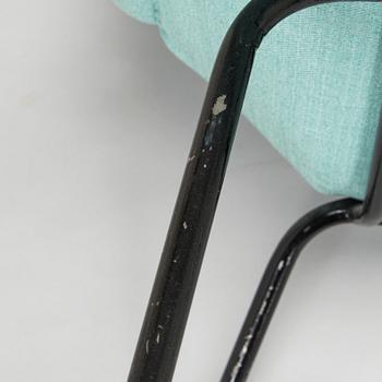 Carl Gustaf Hiort af Ornäs, nojatuoli, "Lehti", valmistaja Puunveisto Oy - Träsnideri Ab, 1900-puoliväli.