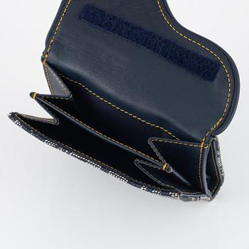 Christian Dior, plånbok, "Saddle Lotus Wallet".