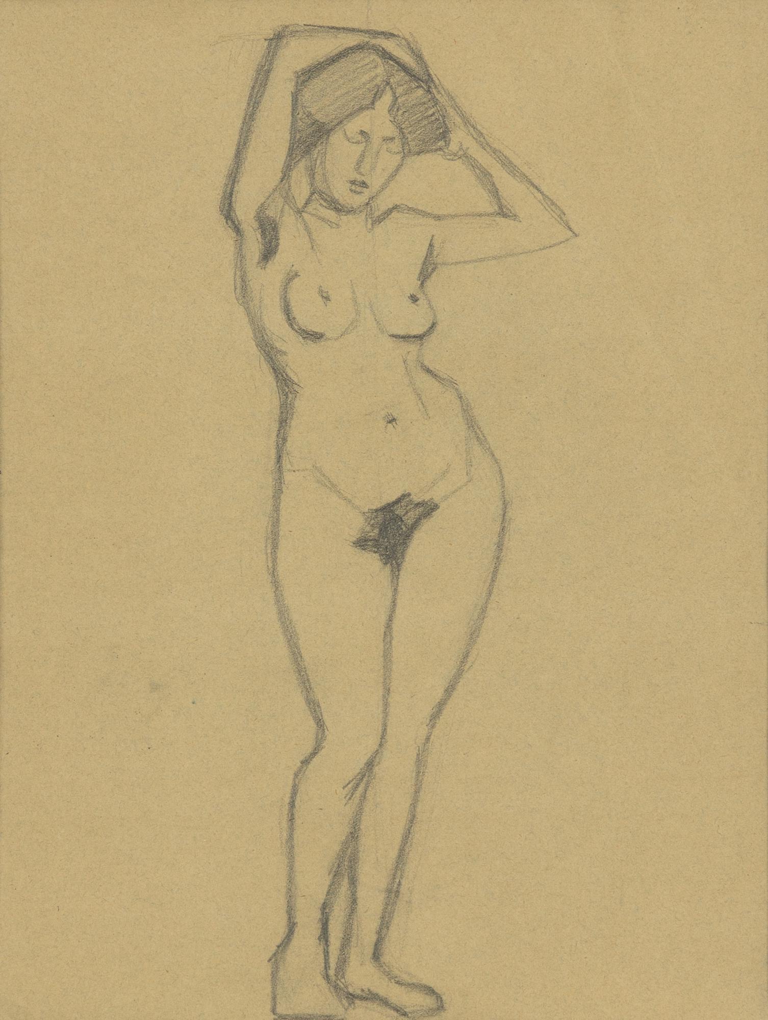 Ivan Aguéli, Modellstudie.