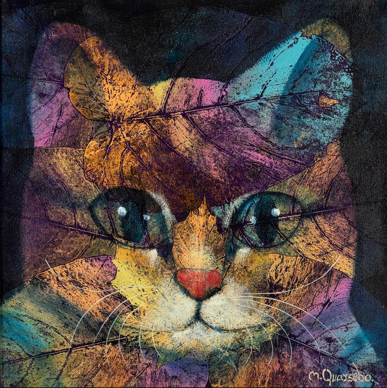 Michael Qvarsebo, acrylic on canvas, signed.