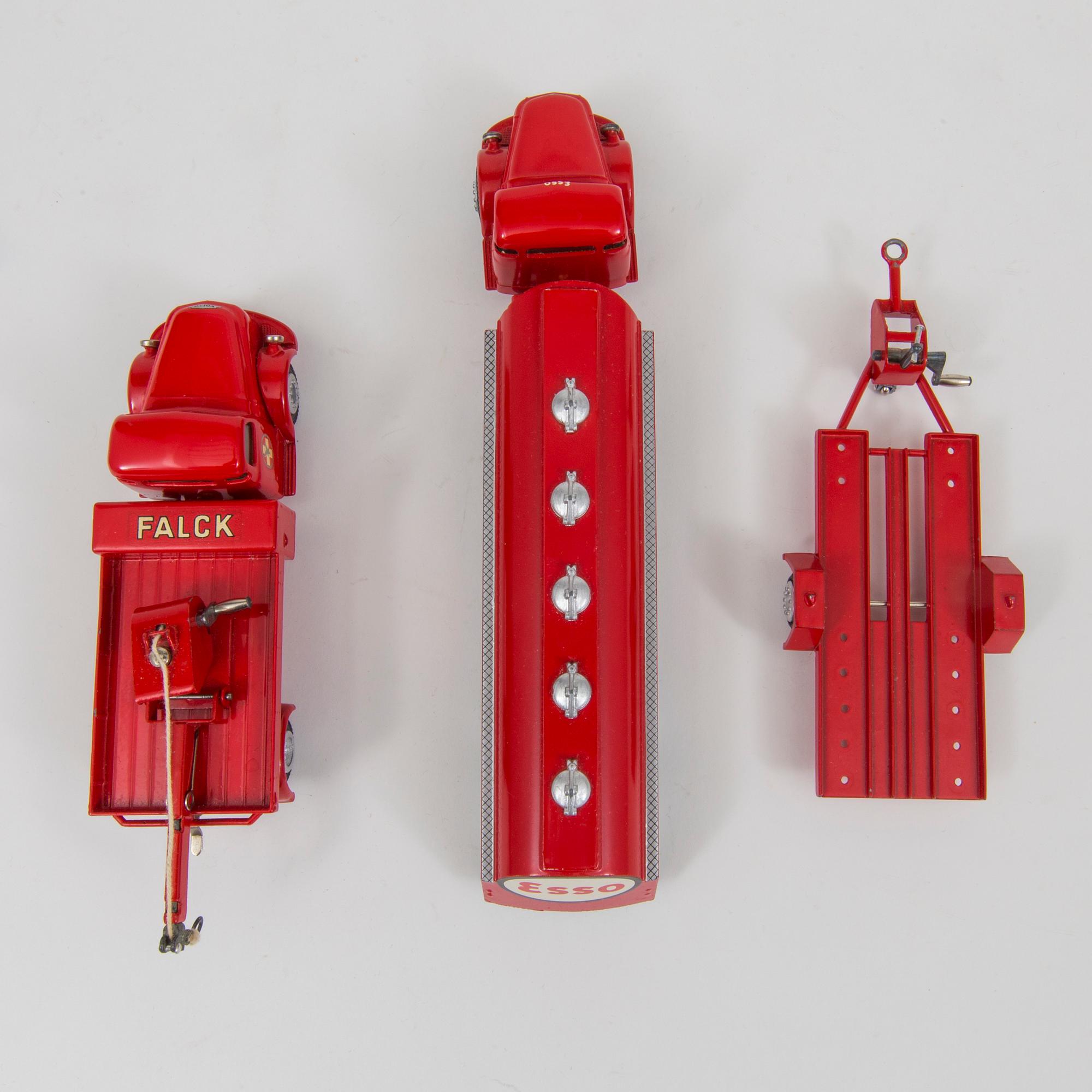 Three diecast Tekno vehicles Denmark 1960s.