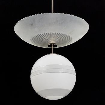 Taklampa, funkis, 1930-40-tal.