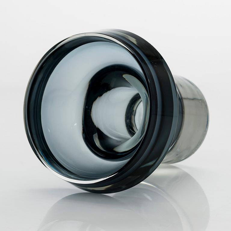 Kaj Franck, vase, glass, model "KF 260", signed K. Franck Nuutajärvi Notsjö -59. Designed in 1959.