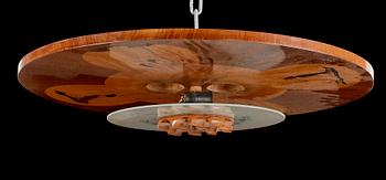 TAKPLAFOND, sannolikt Mjölby Intarsia, 1930-/40-tal.