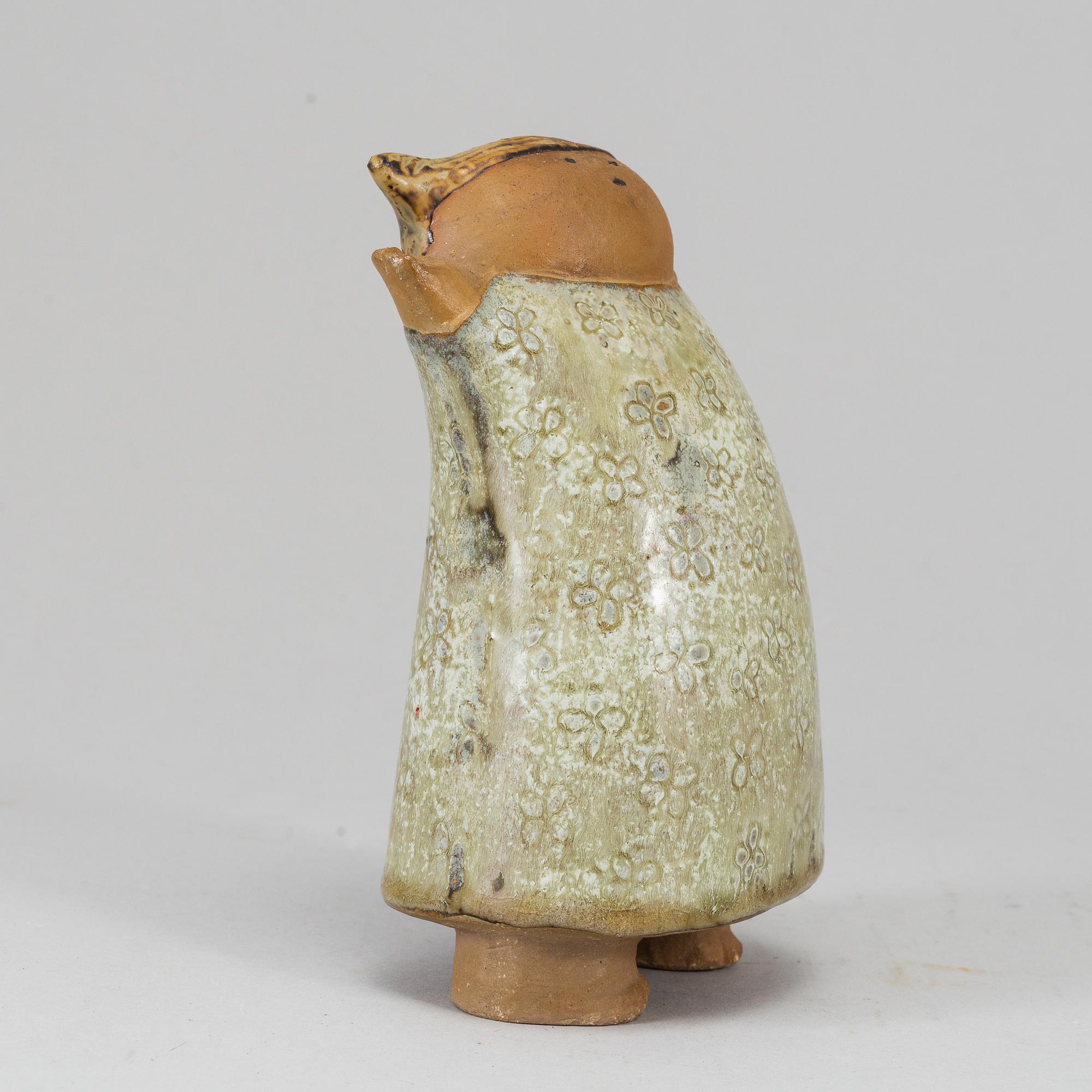 LISA LARSON, figurin, stengods, "Susanna", Gustavsberg.