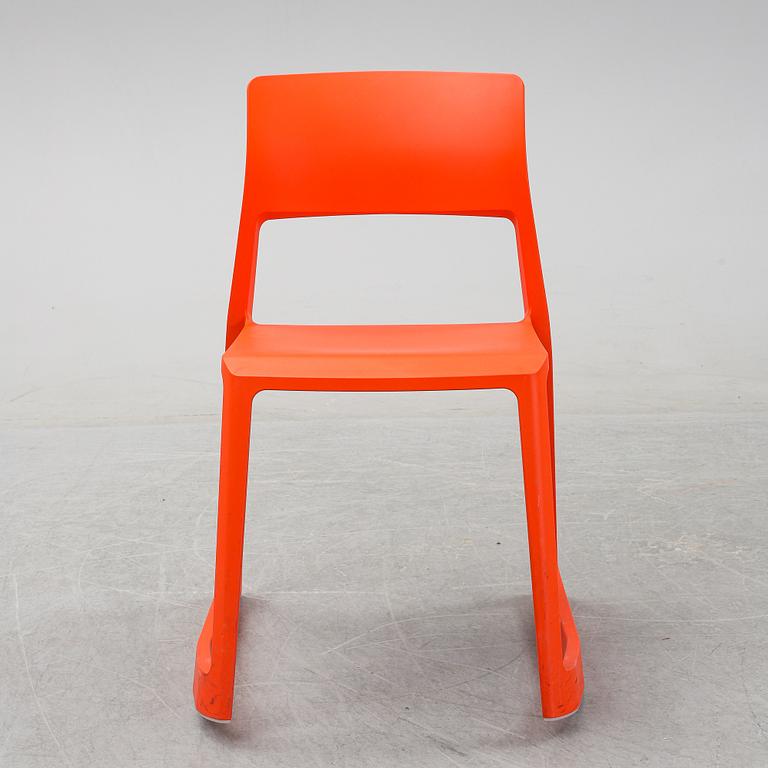 Edward Barber & Jay Osgerby, a set of nine 'Tip Ton' chairs from Vitra.