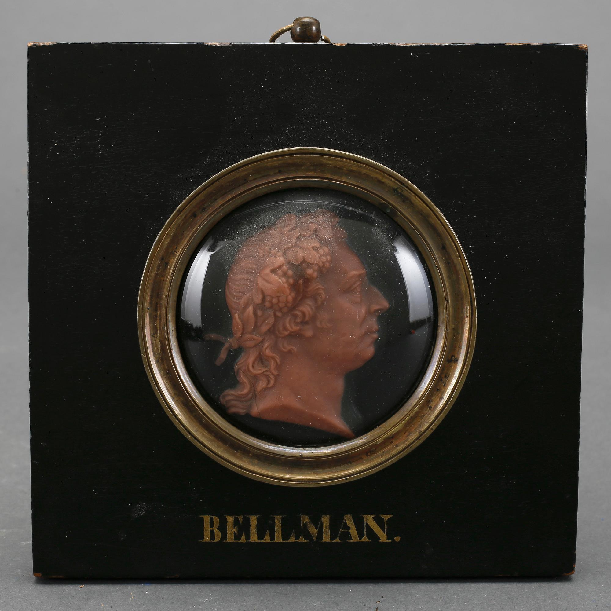 MINIATYRER, 4 st, vax, 1800-tal.