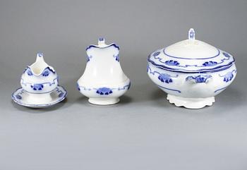 SERVISDELAR, 50 st, flintgods, "Lorne", Grindley, Staffordshire, England, 1900-talets början.